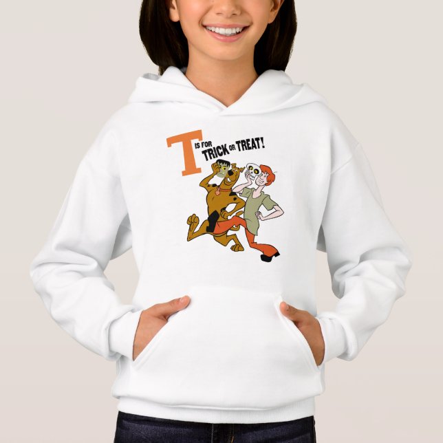 Camiseta Scooby-Doo | T é para Trick ou Tratat (Frente)