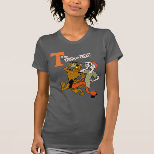 Camiseta Scooby-Doo   T é para Trick ou Tratat