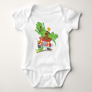 Camiseta Scooby-Doo T-Rex Attack