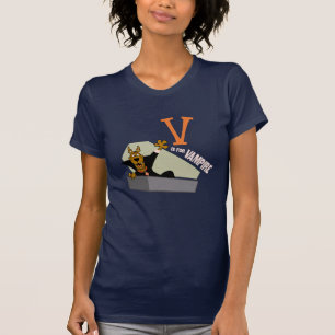 Camiseta Scooby-Doo V é para Vampiro