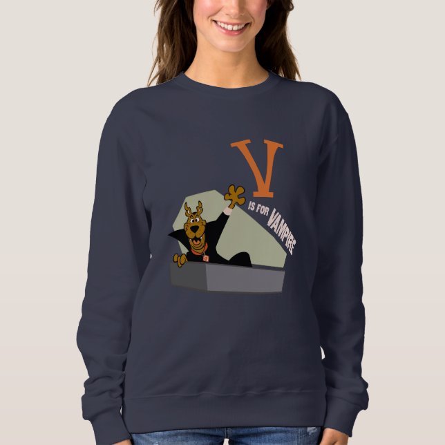 Camiseta Scooby-Doo | V é para Vampiro (Frente)