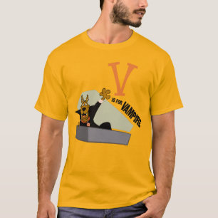 Camiseta Scooby-Doo V é para Vampiro