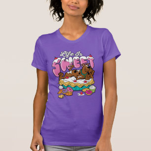 Camiseta Scooby-Doo "vida é doce "