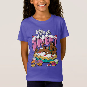 Camiseta Scooby-Doo "vida é doce "