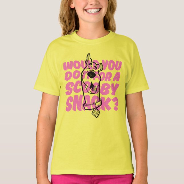 Camiseta Scooby-Doo |Você Faria Isso Por Um Sopro De Scooby (Frente)