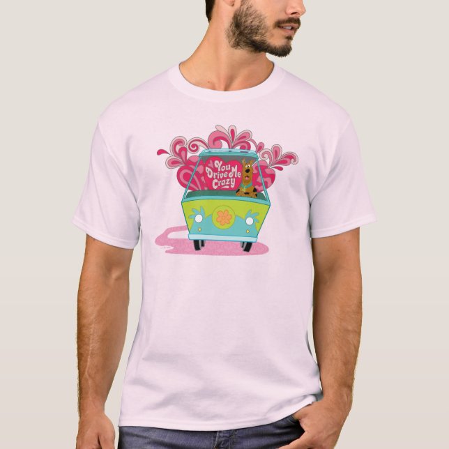 Camiseta Scooby-Doo - Você Me Deixa Louco (Frente)