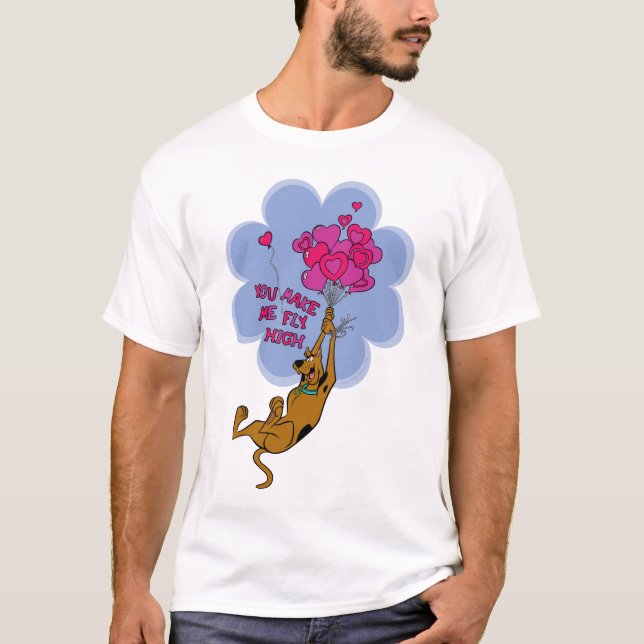 Camiseta Scooby-Doo - Você Me Faz Voar Alto (Frente)