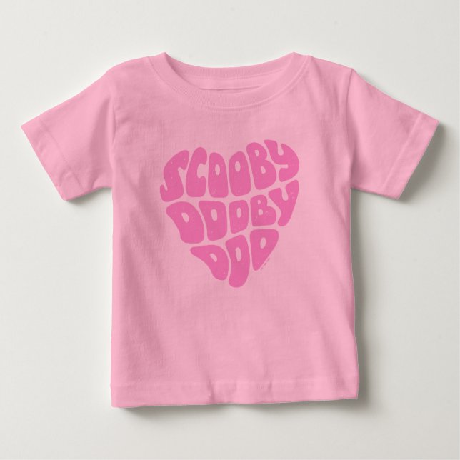 Camiseta Scooby Dooby Doo Heart (Frente)