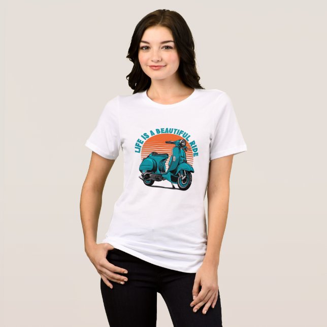 Camiseta Scooter Clássico (Frente Completa)