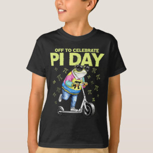 Camiseta Scooter de sapo engraçado para celebrar o dia home