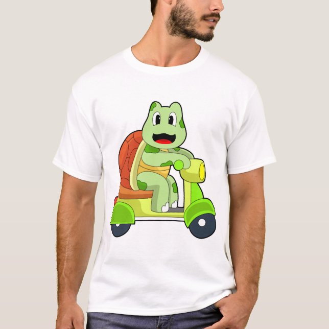 Camiseta Scooter Tartaruga (Frente)