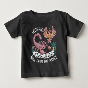 Camiseta Scorpio Ascensão: Fênix do Zodiac