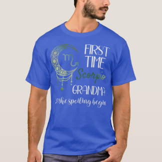 Camiseta Scorpio Avó Primeira Vez Vovó Deixou A Spoilin