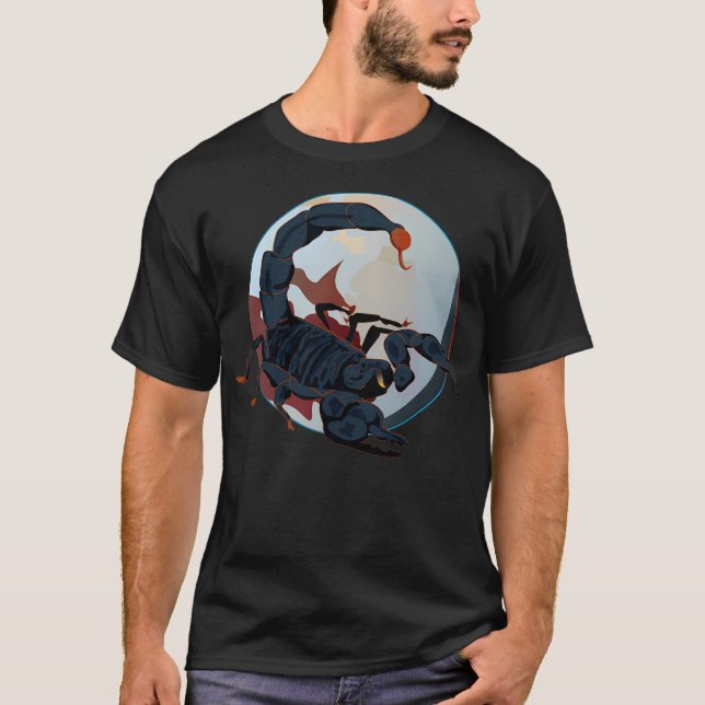 Camiseta Scorpio Executado por Plutão (Frente)