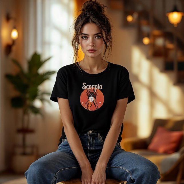 Camiseta Scorpio Queen (Criador carregado)