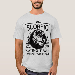 Camiseta Scorpio Rebellion: Tocando Em Segurança? Não nas m