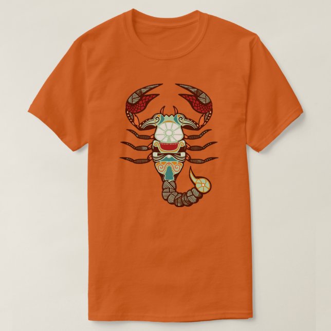 Camiseta Scorpio Zodiac (Frente do Design)
