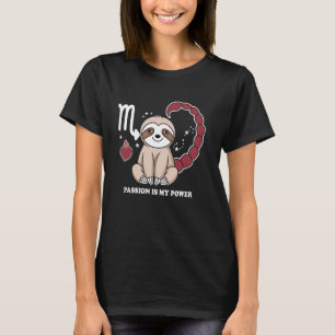 Camiseta Scorpio Zodiac Paixão É Meu Poder