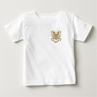 Camiseta Scorpio Zodiac - Tribal Dourado