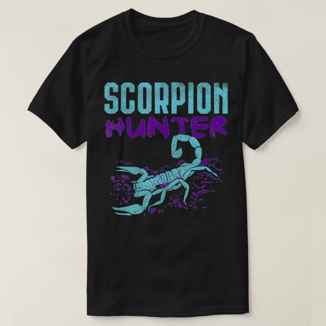 Camiseta Scorpion Hunter (Frente do Design)