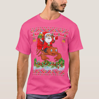 Camiseta Scorpion Xmas Pajamas Ugly Papais noeis Andando Es