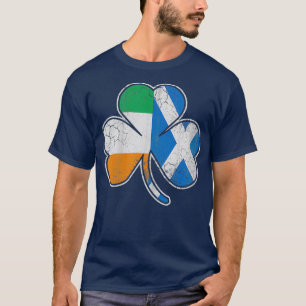 Camiseta Scotch Irish Shamrock Dia de São Patrício escoc