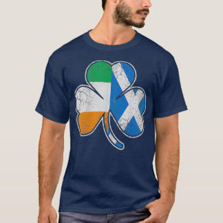 Camiseta Scotch Irish Shamrock Dia de São Patrício escocês