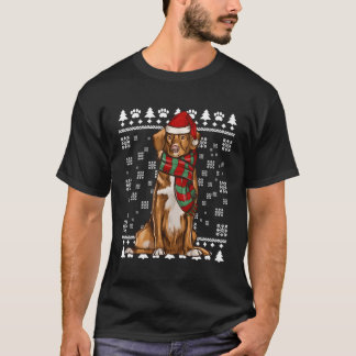 Camiseta Scotia Duck Tolling Retrievers Dog Papais noeis Xm