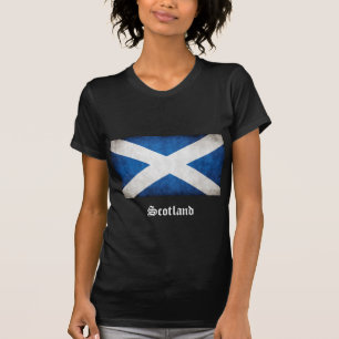 Camiseta Scotland Grunge Flag
