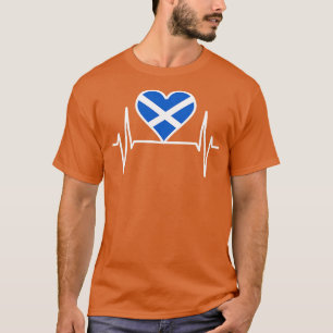Camiseta Scotland Heartbeat