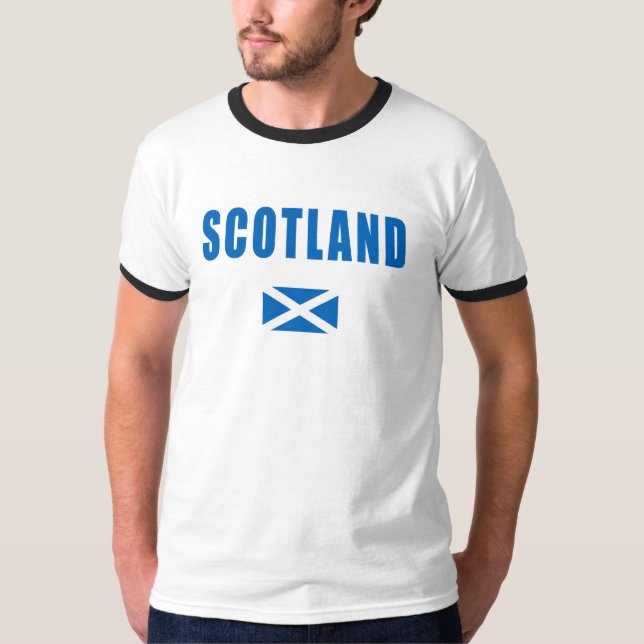 Camiseta Scotland Ringer (Frente)
