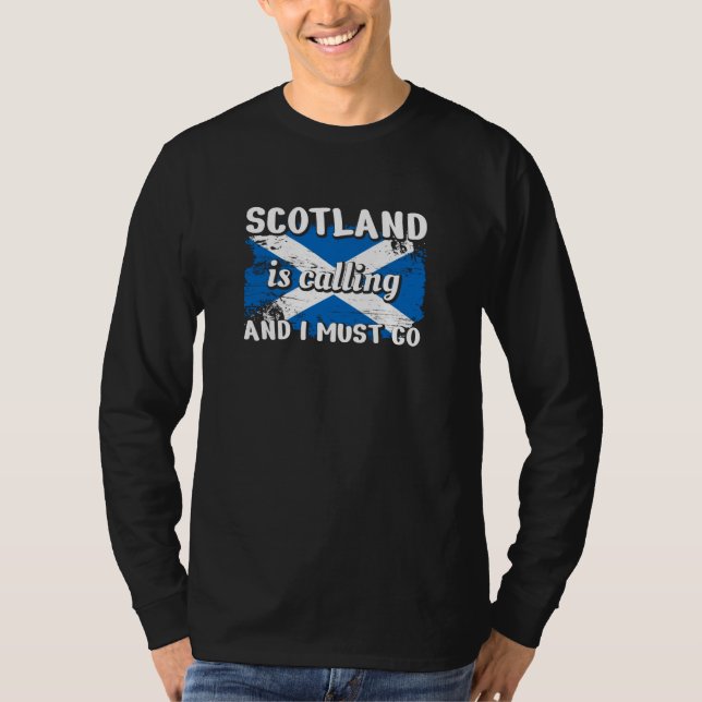 Camiseta Scotland Schlotland Flag (Frente)
