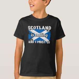 Camiseta Scotland Schlotland Flag
