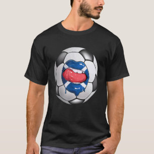 Camiseta Scotland Soccer Fan Scotsman Flag Mouth