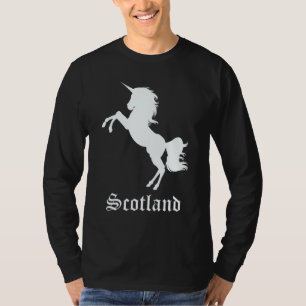 Camiseta Scotland Unicorn Silhouette - Símbolo Nacional Sco