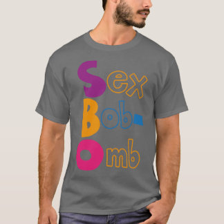 Camiseta Scott Pilgrim VS o Mundo Se Bob Omb Facas Chau