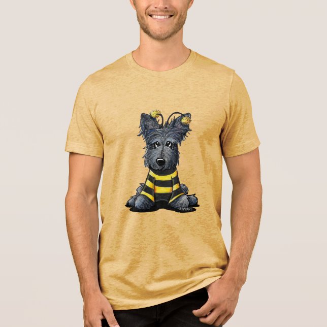 Camiseta Scottie Dog Bee (Frente)