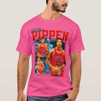 Camiseta Scottie Pippen Basball Legend Chicago Signature