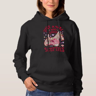 Camiseta Scottie Scottish Terrier Apenas Uma Menina Que Ama