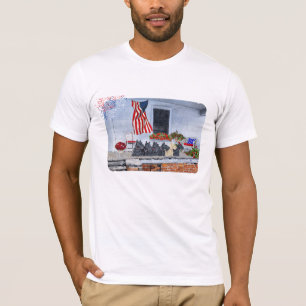 Camiseta Scotties Patrióticos de Trigo e Pretos