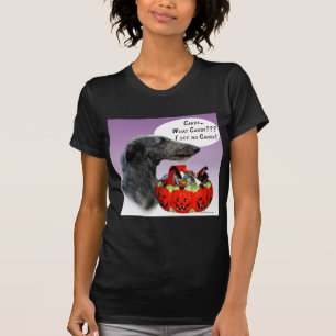 Camiseta Scottish Deerhound Halloween Candy