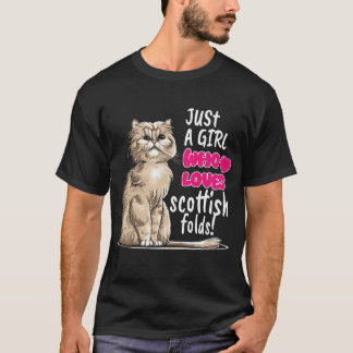 Camiseta Scottish Fold Cat