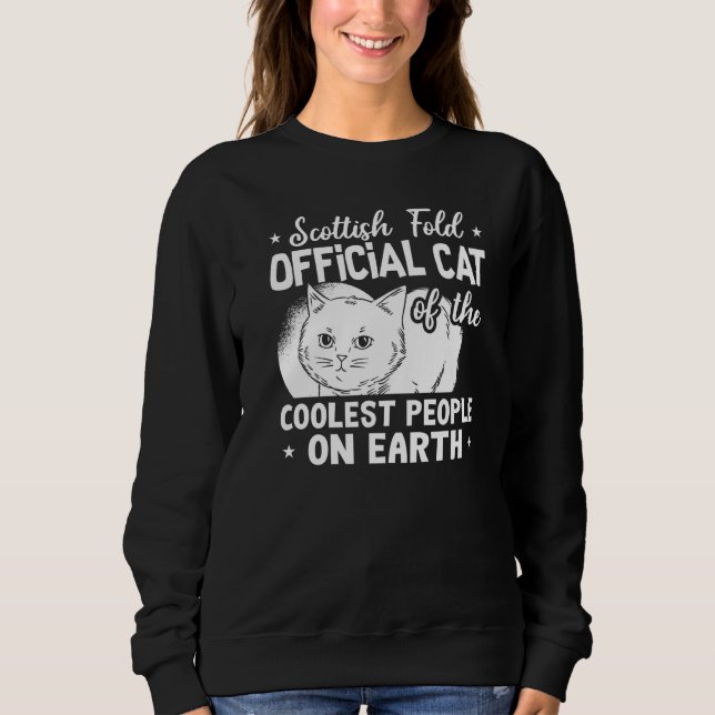Camiseta Scottish Fold Cat Longhair Highland Kitten Owner   (Frente)