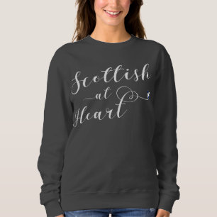 Camiseta Scottish na camisola do coração