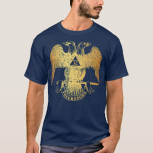 Camiseta Scottish Rite Eagle 32º Graus Freemason Gifts