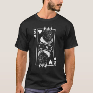 Camiseta Scottish Terrier King Of Hearny Dog Lover Po