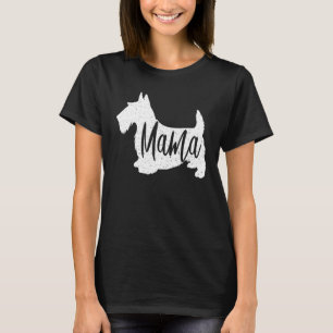 Camiseta Scottish Terrier Mama Sealyham Ideias