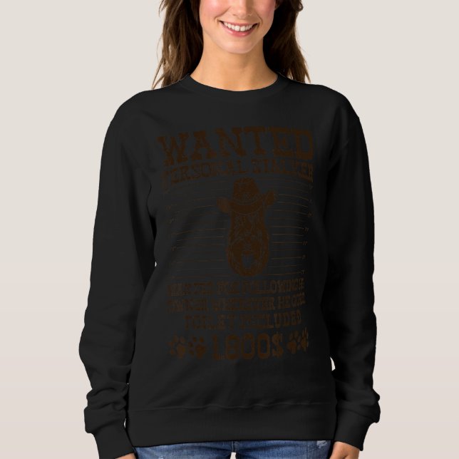 Camiseta Scottish Terrier Personal Stalker Dog Walker (Frente)
