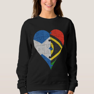 Camiseta Scottish Vanuatuan Flag Heart