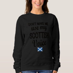 Camiseta Scottish Voice Scotland Flag Roots